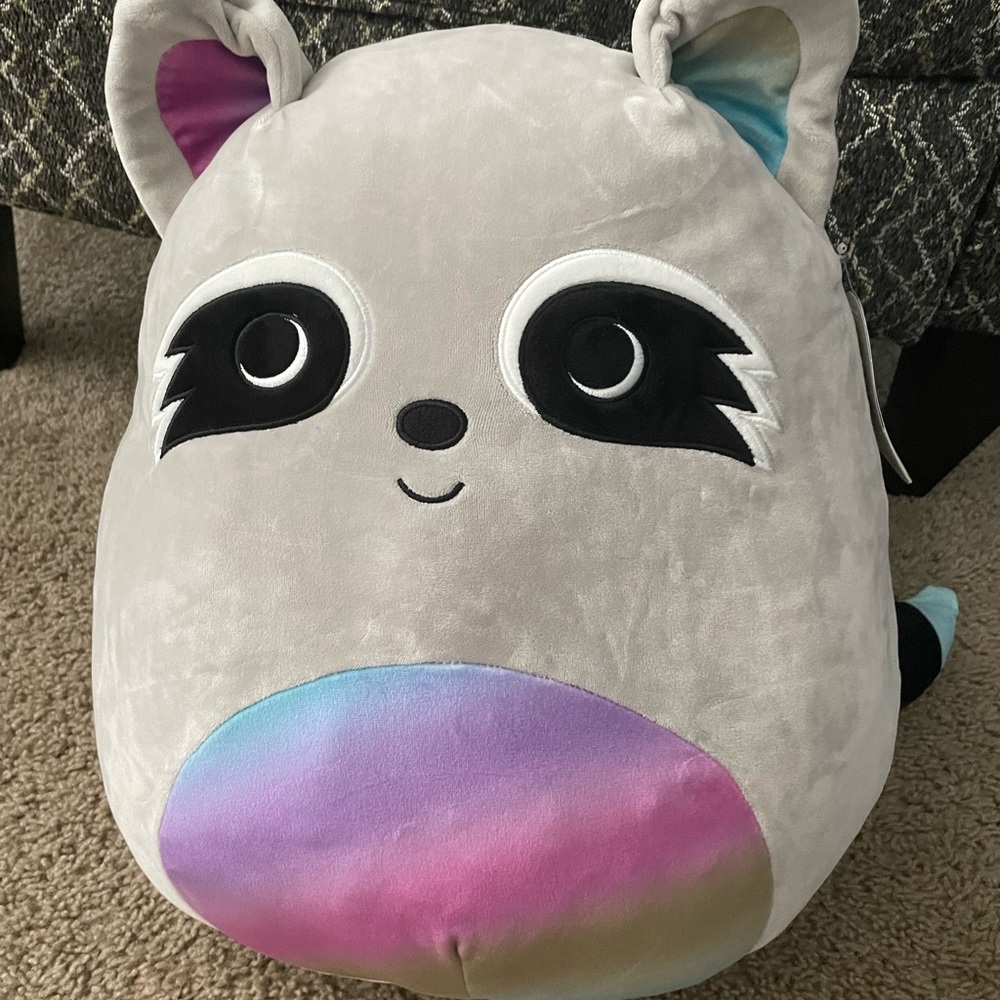 Max the raccoon squishmallow 16”